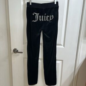 Juicy couture OG bling velour track pants